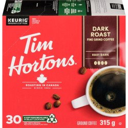 Tim Hortons Dark Roast Coffee K-Cups 30's