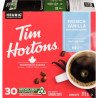 Tim Hortons French Vanilla Medium Roast Coffee K-Cups 30's