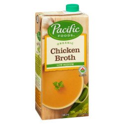 Pacific Foods Organic Chicken Broth Low Sodium 946 ml
