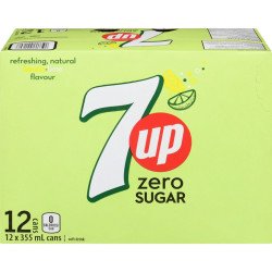 7-Up Zero Sugar 12 x 355 ml