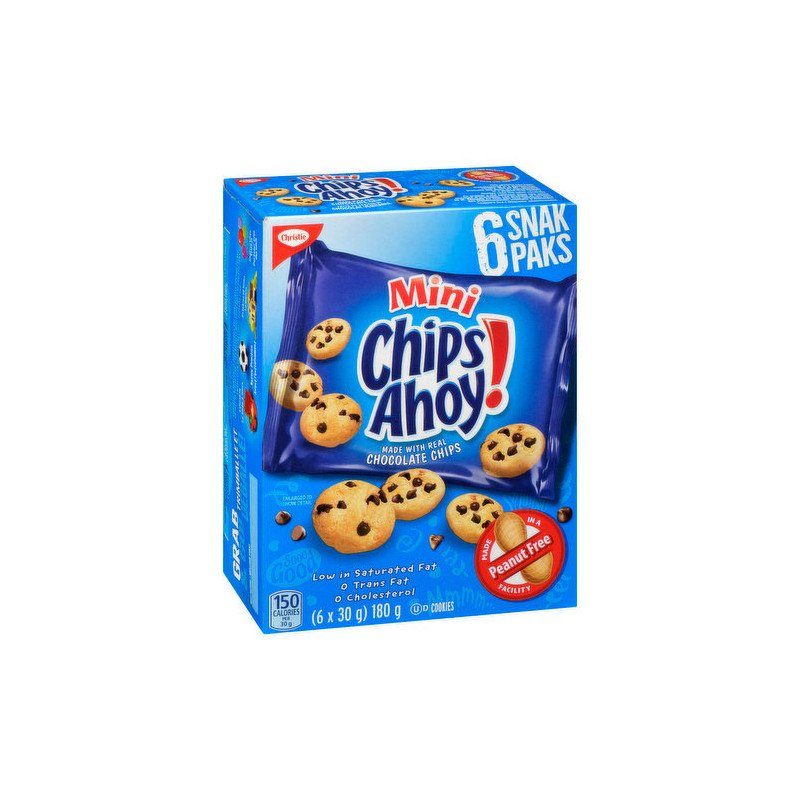 Christie Mini Chips Ahoy! Snak Packs 180 g