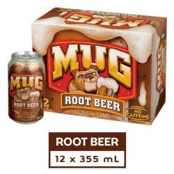 Mug Root Beer 12 x 355 ml