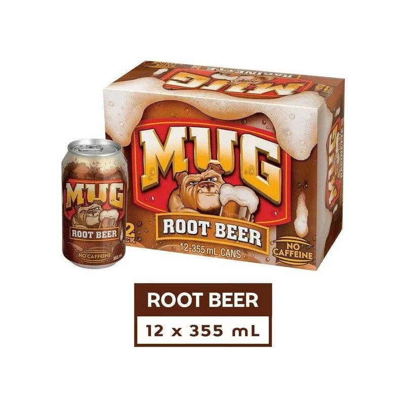 Mug Root Beer 12 x 355 ml