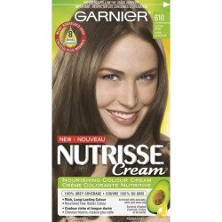 Garnier Nutrisse Cream No. 610 Light Ash Brown each