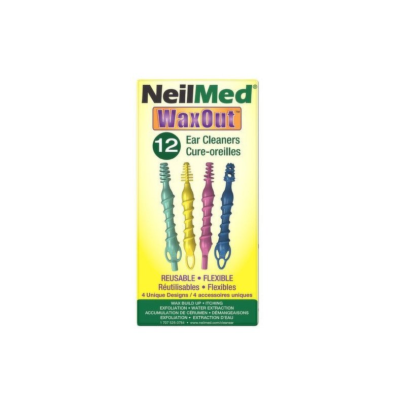 NeilMed WaxOut Ear Cleaners 12's