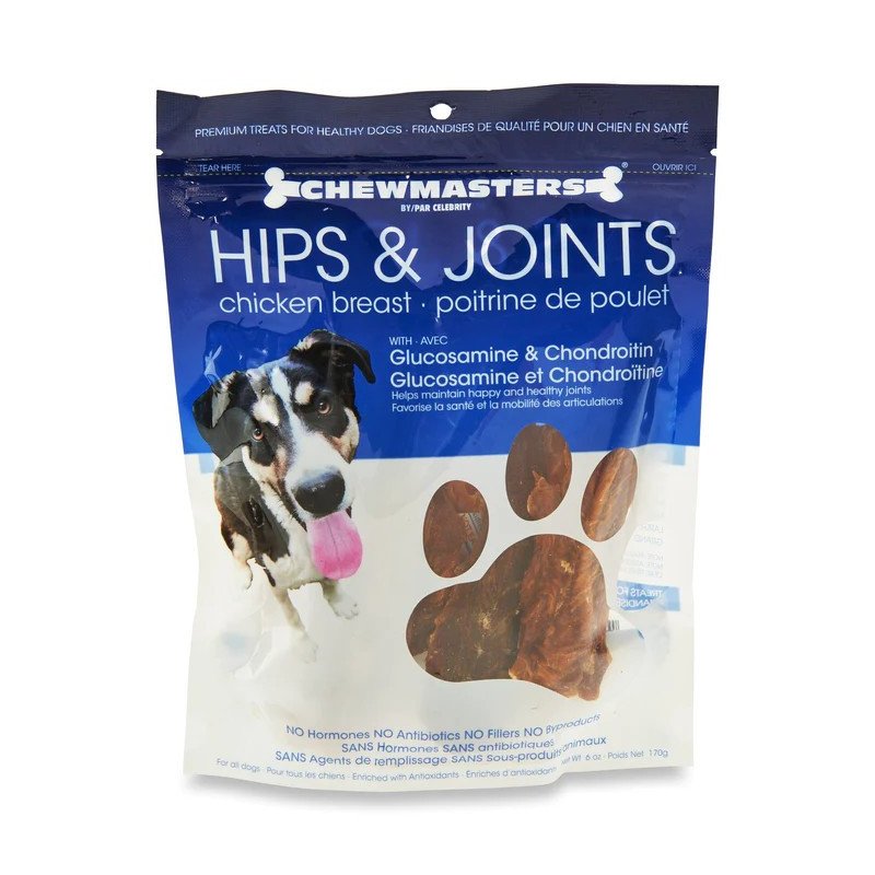 Chewmasters Hips & Joints Dog Treats Chicken Breast 350 g