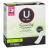 U by Kotex Security Lightdays Liners Long Unscented 96's