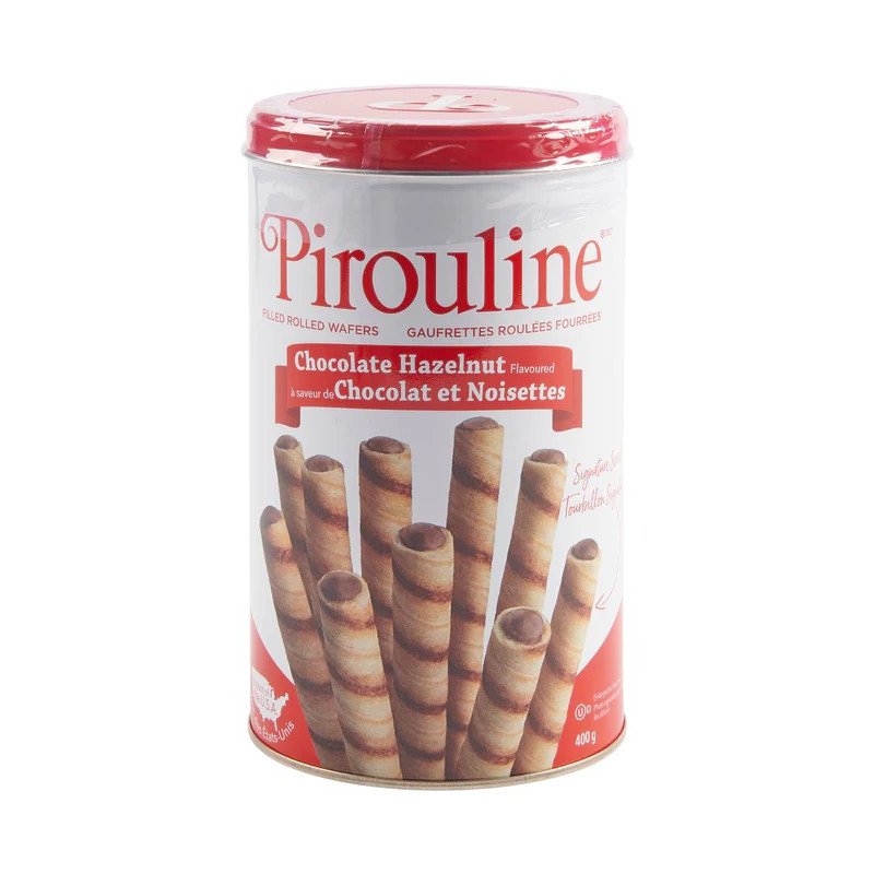 Pirouline Chocolate Hazelnut Filled Rolled Wafers 400 g