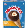 Nestle Drumstick Simply Dipped Vanilla Caramel 4 x 135 ml