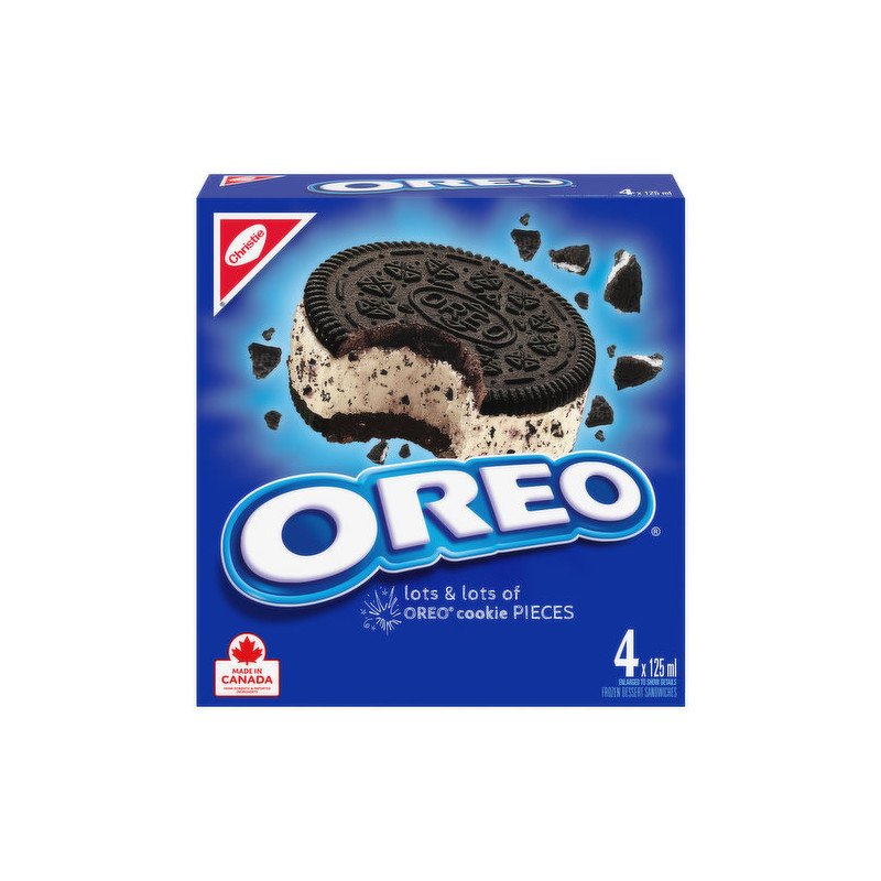 Nestle Oreo Ice Cream Sandwich 4 x 125 ml