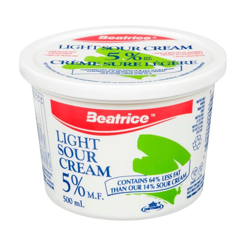 Beatrice Sour Cream 14% 500 ml