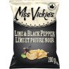 Miss Vickie's Potato Chips Lime & Black Pepper 200 g