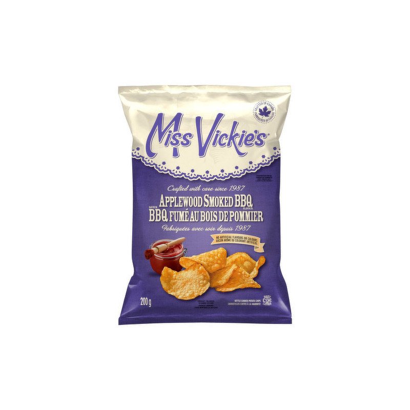 Miss Vickie's Potato Chips Applewood Smoked BBQ 200 g