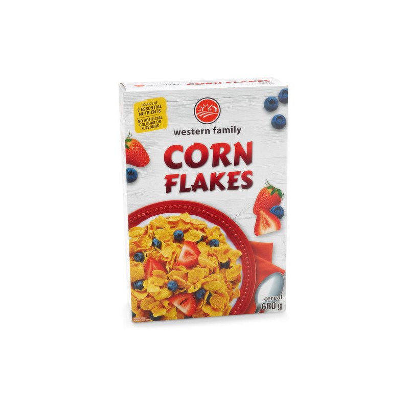 Western Family Corn Flakes Cereal 680 g