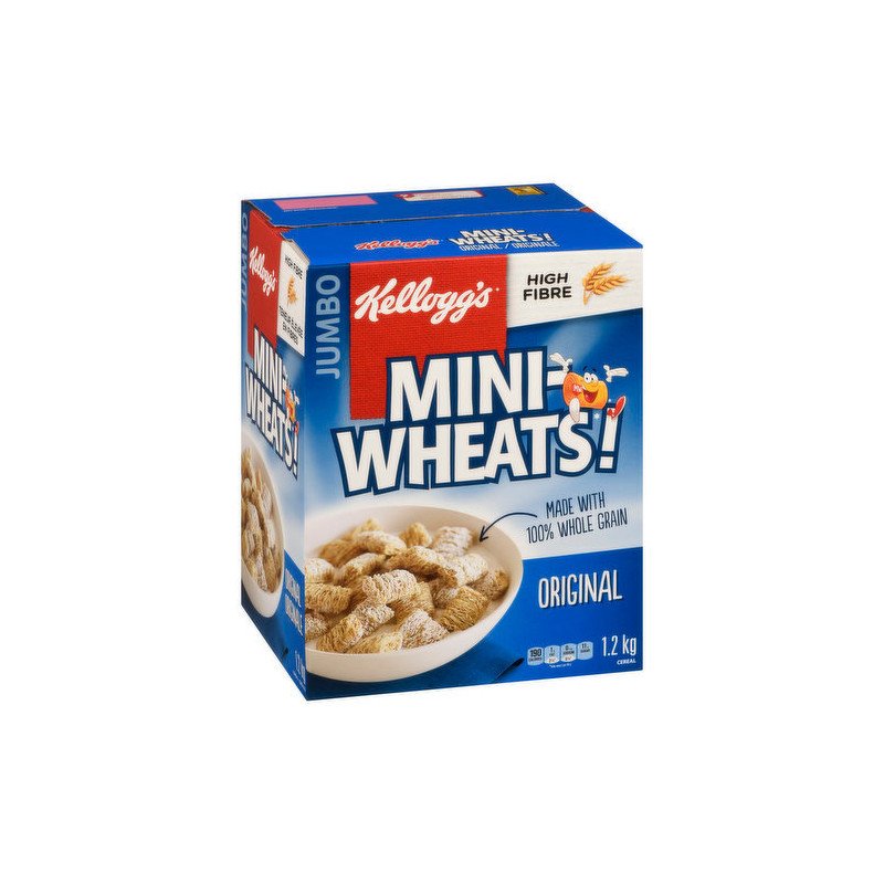 Kellogg's Mini Wheats Original Frosted Jumbo 1.2 kg