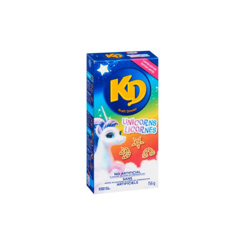 Kraft Dinner Limited Edition Unicorns 156 g