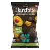 Hardbite Handcrafted-Style Chips Black Sea Salt 128 g