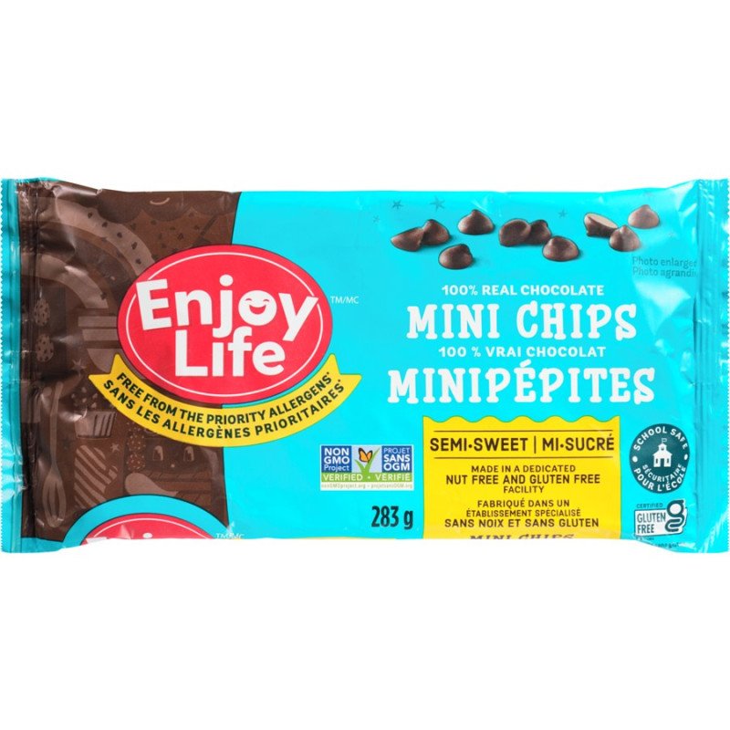 Enjoy Life Semi Sweet Mini Chocolate Chips 283 g