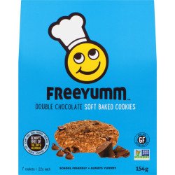 Freeyumm Gluten Free Double Chocolate Cookies 154 g