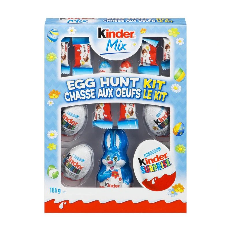 Kinder Mix Egg Hunt Kit 186 g
