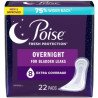 Poise Overnight for Bladder Leaks Extra Coverage 22’s