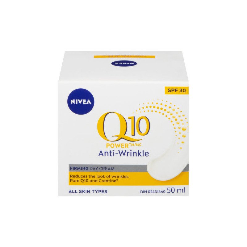 Nivea Q10 Plus Anti-Wrinkle Firming Day Cream SPF 30 Normal to Dry 50 ml