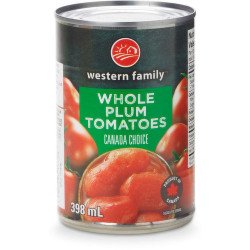 Western Family Italian Plum Tomatoes 398 ml