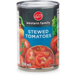 Western Family Stewed Tomatoes 398 ml