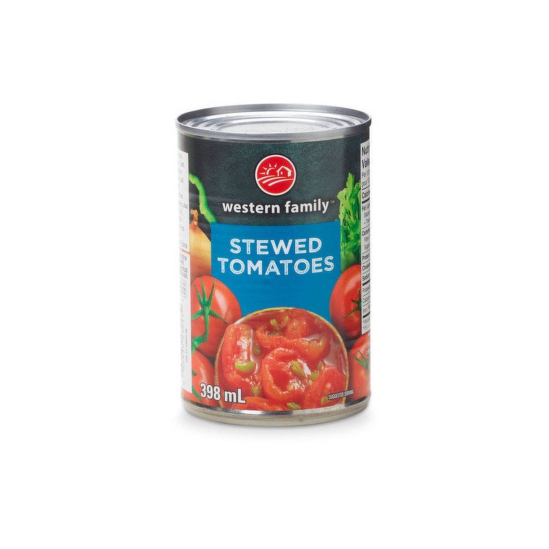Western Family Stewed Tomatoes 398 ml