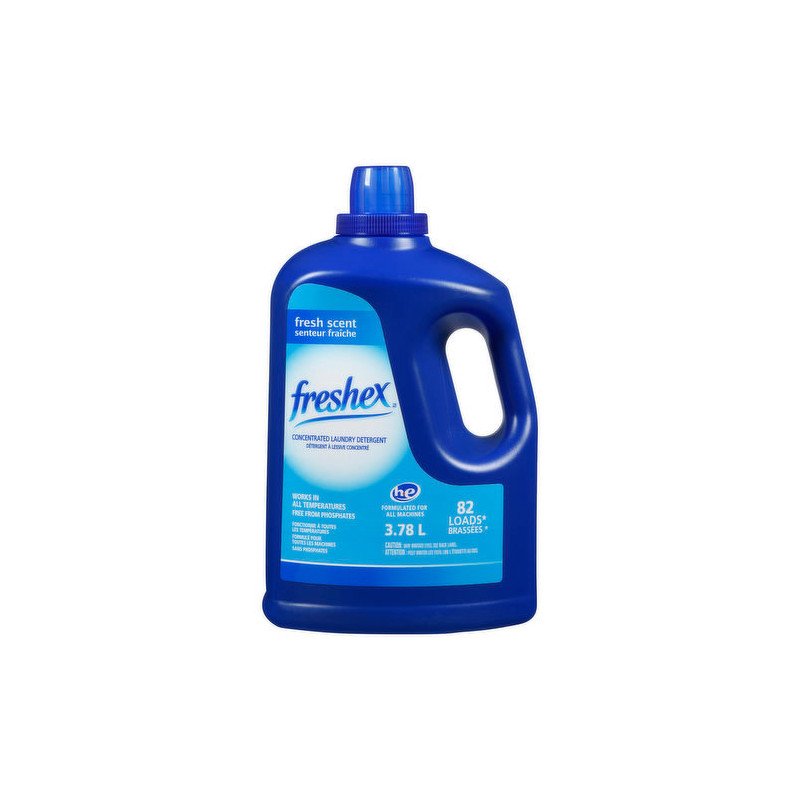 Freshex Liquid Laundry Detergent Fresh Scent 3.78 L
