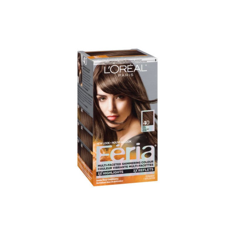 L'Oreal Feria 40 Deeply Brown each
