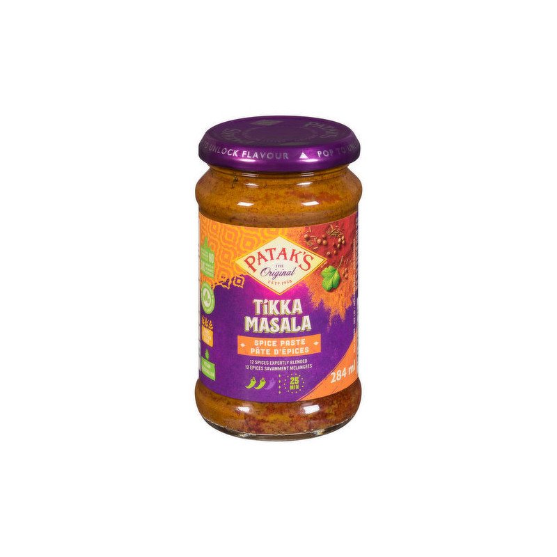 Patak's Tikka Masala Spice Paste 284 ml