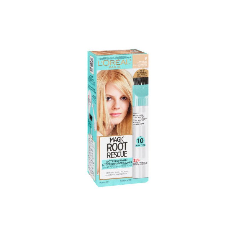 L'Oreal Paris Magic Root Rescue Root Colouring Kit 9 Light Blonde