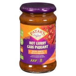 Patak's Hot Curry Paste 284 ml