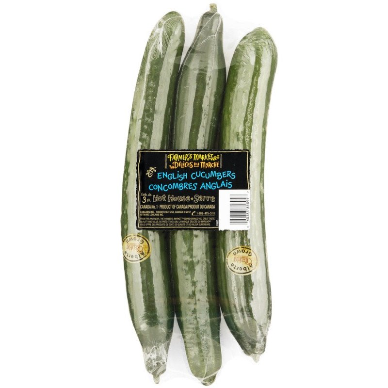 Long English Cucumbers 3’s