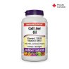 Webber Naturals Cod Liver Oil Softgels 180’s