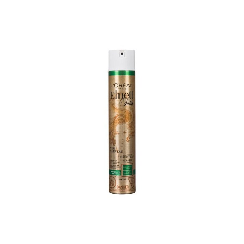 L'Oreal Elnett Satin Unfragranced Extra Strong Hold Hairspray 400 ml