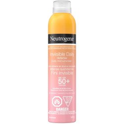 Neutrogena Invisible Daily Defense Body Mist Sunscreen SPF 50+ 141 g