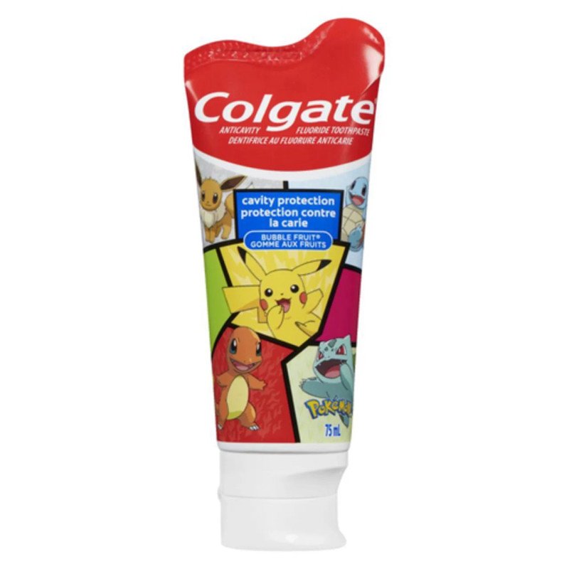 Colgate Kids Fluoride Toothpaste Mild Bubble Fruit Flavour Boys 75 ml