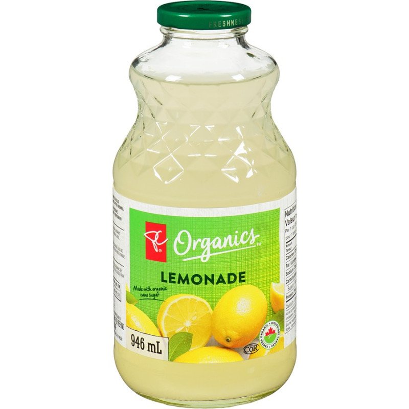 PC Organics Lemonade 946 ml