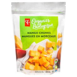 PC Organics Frozen Mango Chunks 600 g