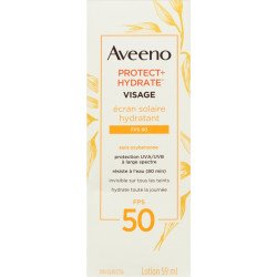 Aveeno Protect + Hydrate Face Moisturizing Sunscreen SPF50 59 ml