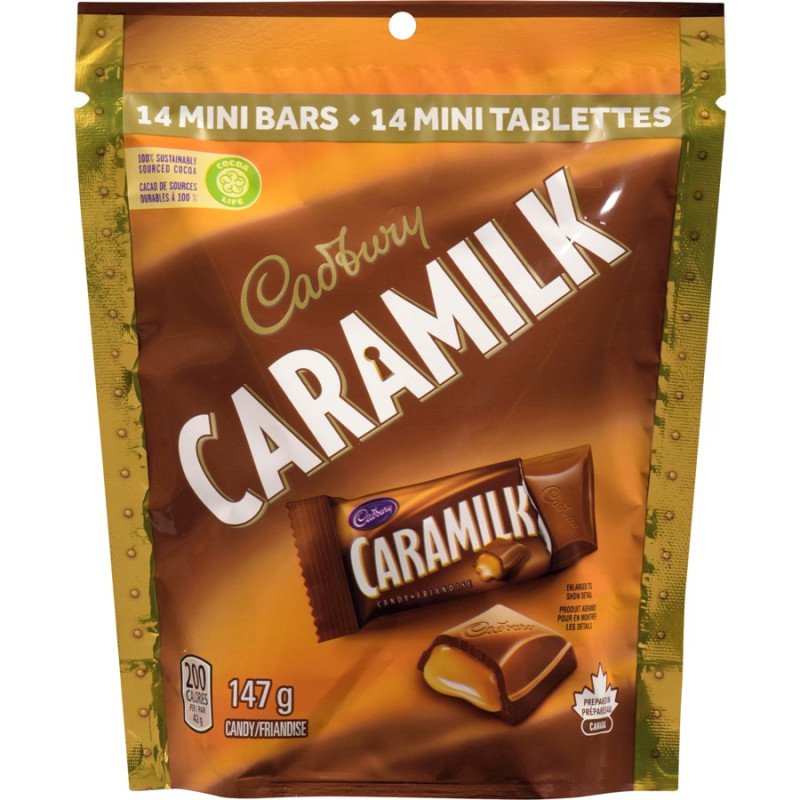 Cadbury Caramilk Mini Bars 147 g