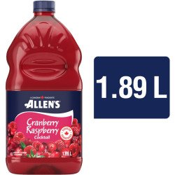 Allen’s Cranberry Raspberry Cocktail 1.89 L