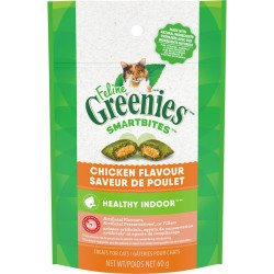 Feline Greenies Smartbites Treats Chicken Flavour Healthy Indoor 60 g