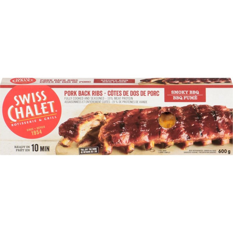 Swiss Chalet Smoky BBQ Pork Ribs 600 g