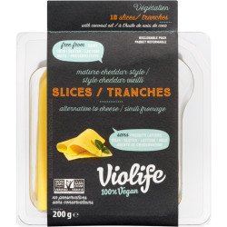 Violife Mature Cheddar Style Slices 200 g