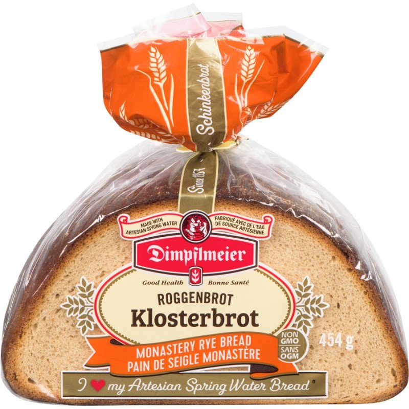 Dimpflmeier Klosterbrot Monastery Rye Bread 454 g