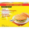 No Name Breaded Chicken Burgers 1.81 kg