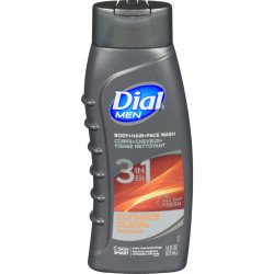 Dial 3-in-1 Body+Hair+Face Wash for Men Ultimate Clean 473 ml